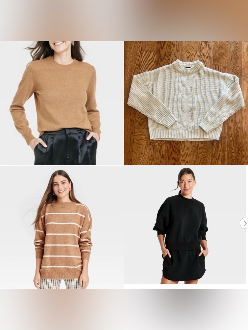 Neutrals Sweater Bundle Size XS/S